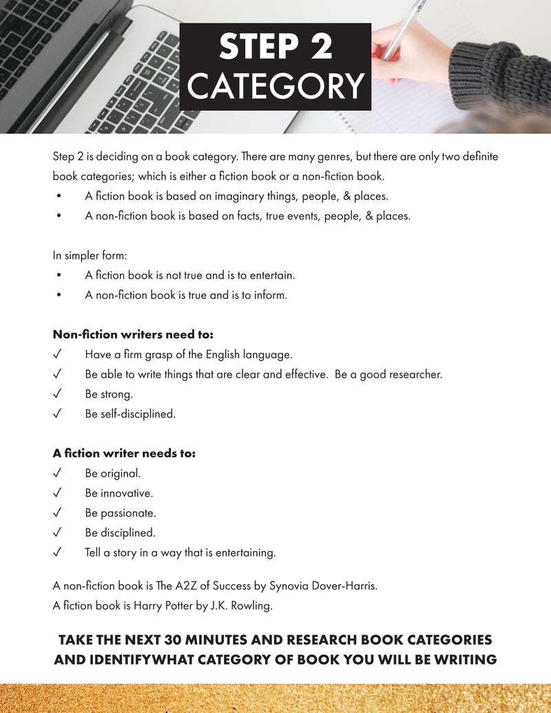 WRITE: The Ultimate Book Writing Journal for the Aspiring Author